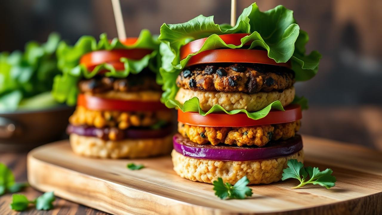 Burgers from Trinity Ital Kitchen